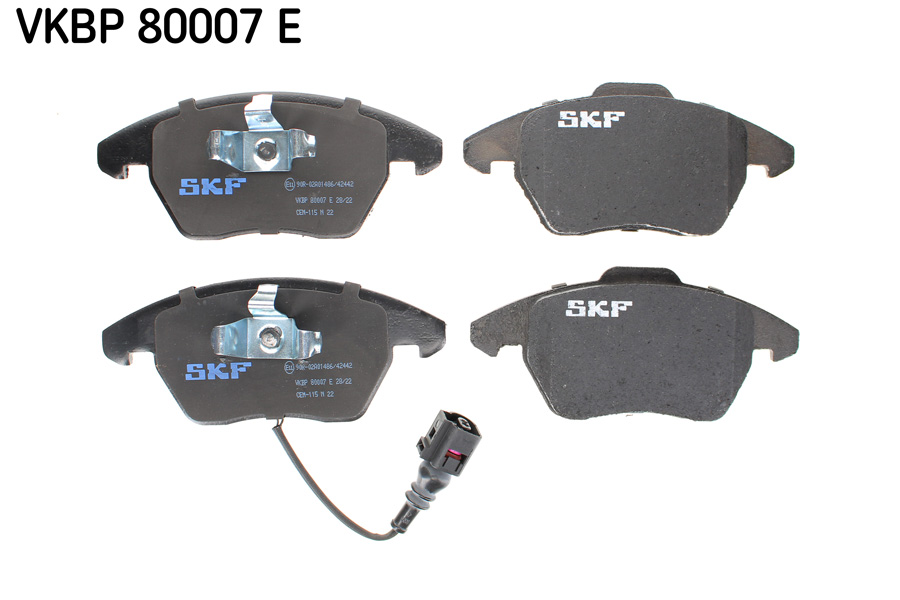 SKF Fékbetét, mind VKBP80007E_SKF